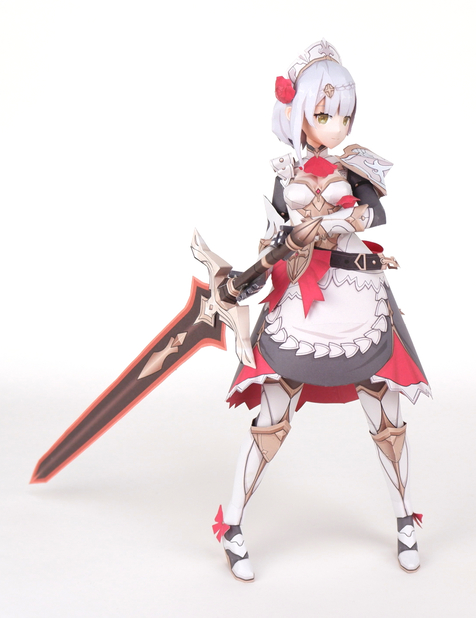 Papercraft Noelle - Genshin Impact